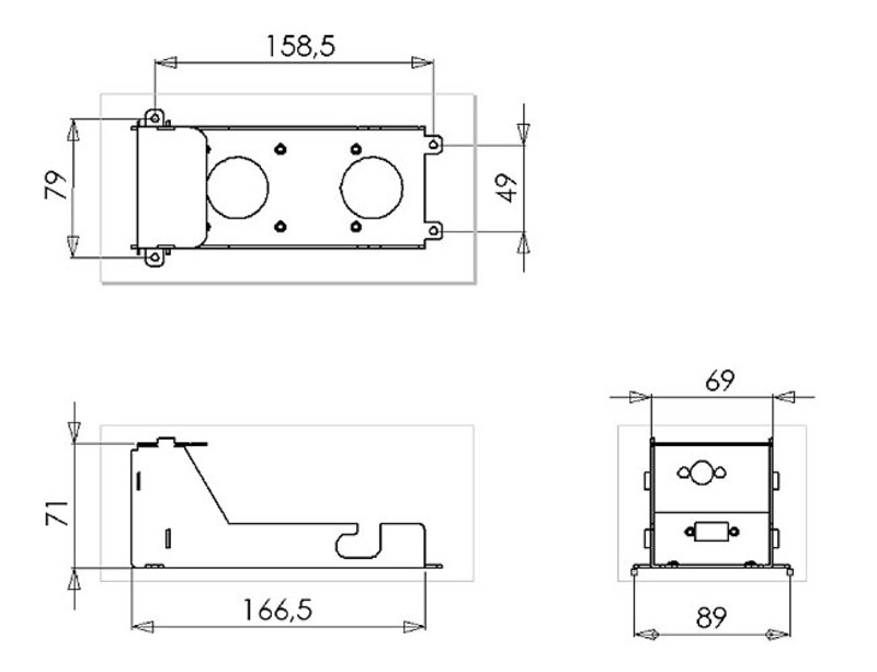 Wechselrahmen für VT-01 Mode-S Transponder 