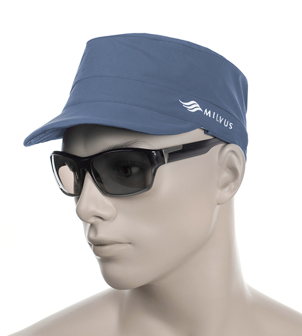 MILVUS Fliegerhut ECHO - Basisblau Größe L