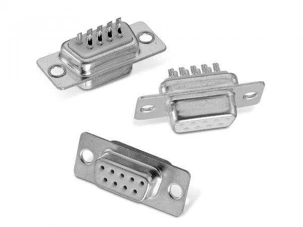 D-SUB 9 Buchse zum Lötanschluss