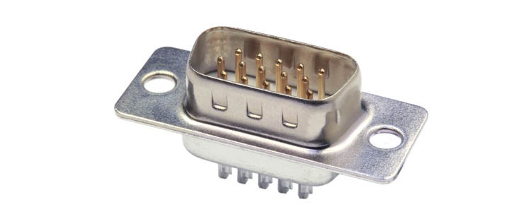 D-SUB 15HD Stecker zum Lötanschluss