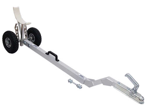 Schleppstange XXL mit voll-PU Schaum-Rädern (pannenfreie Räder, 205 cm, für schwere Doppelsitzer und Offene Klasse)