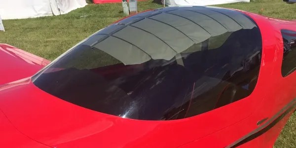 Koger Sunshade Cockpitbeschattung (Large tipup, 34" x 35")