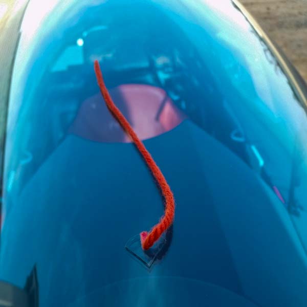 Wollfaden - Yaw String Mk IV (rot)