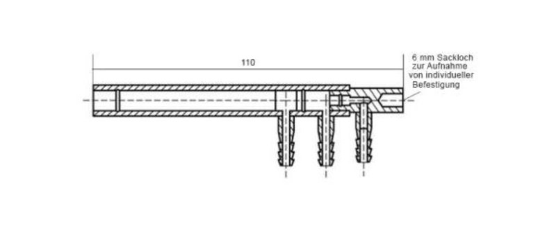 Adapter UN (Sonden / Düsen X->UN)