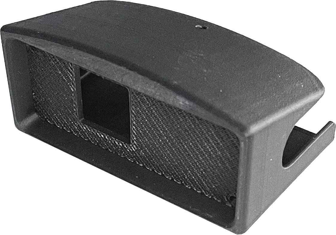 Flarm Display Halter für vorgesetzte Montage