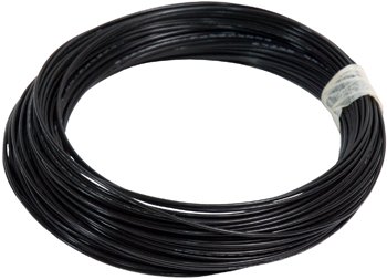 Luftfahrtkabel TEFZEL AWG20 schwarz (10m Rolle)
