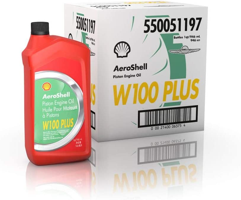 AeroShell Oil W100PLUS - Karton (6x 1 AQ Flaschen, US-Quart)