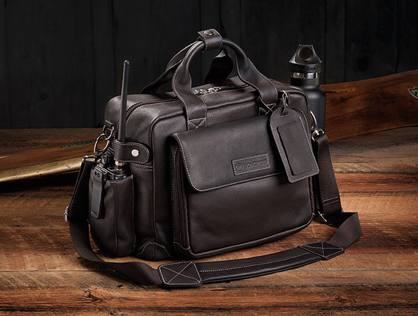 Lightspeed Markham - Pilotenledertasche, dunkelbraun