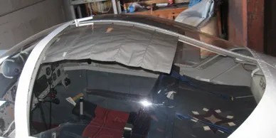 Koger Sunshade Cockpitbeschattung (Wide, 34" x 25")