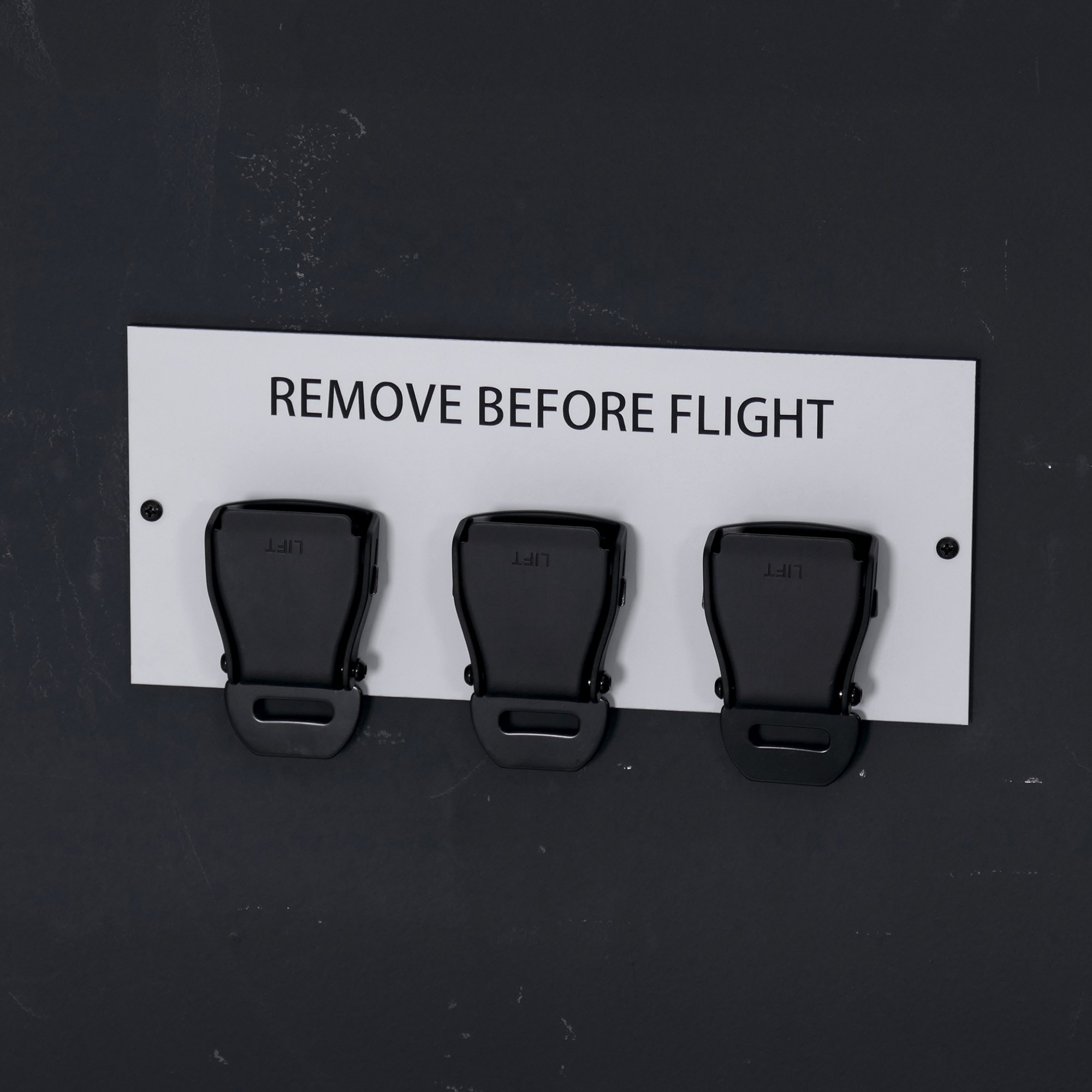 Schlüsselbrett Seatbelt-Buckle Aluminium 