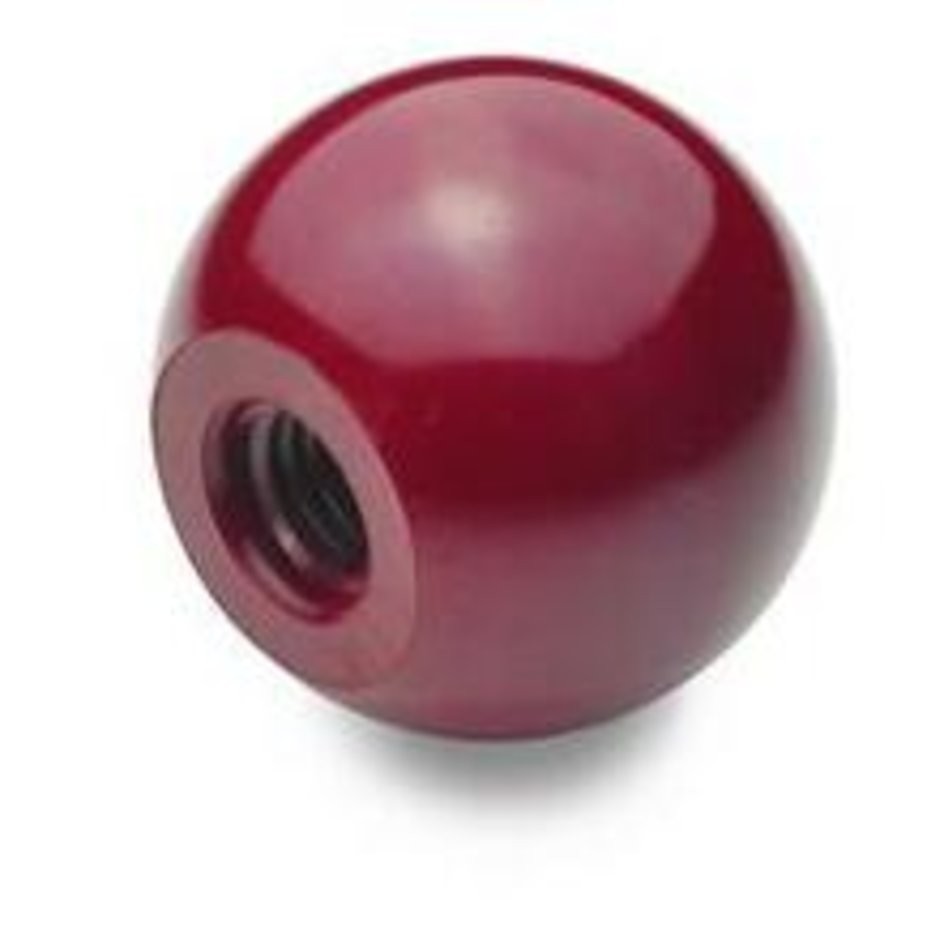 Bedienknopf Rot 25mm M6 