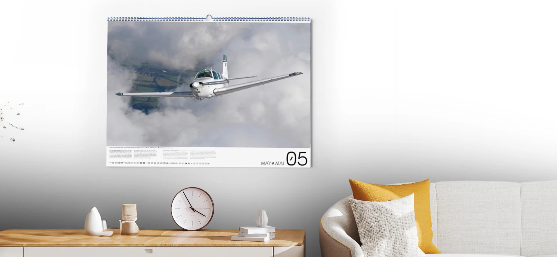 Wings on the Horizon - Motorflug Bildkalender