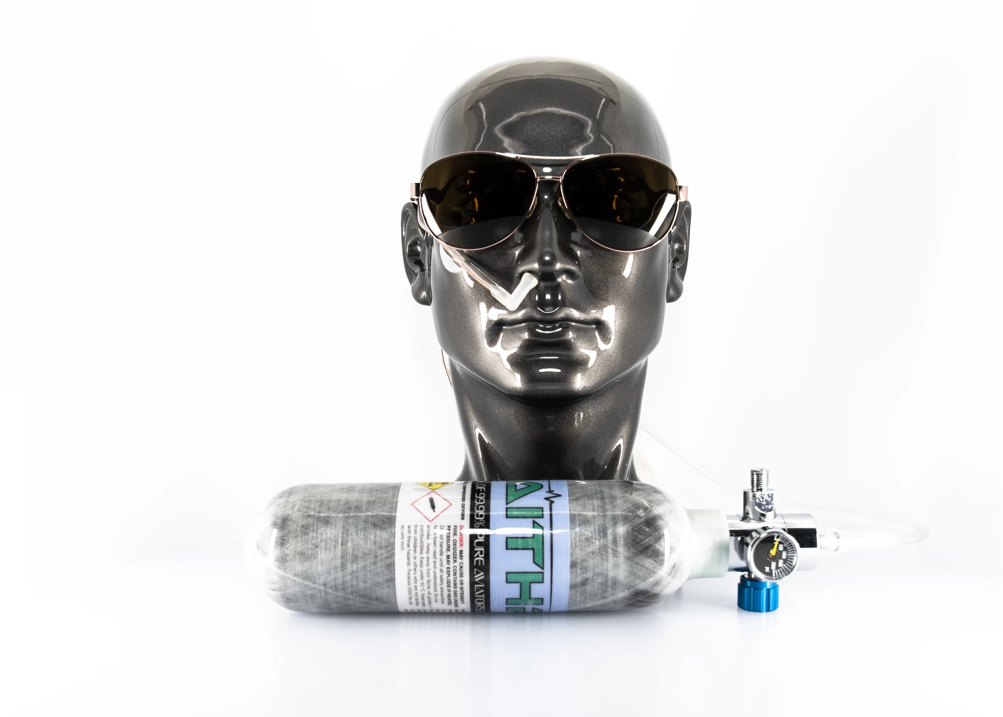 Aithre Oxygen Bottle (0,36l) - Portables Sauerstoffsystem