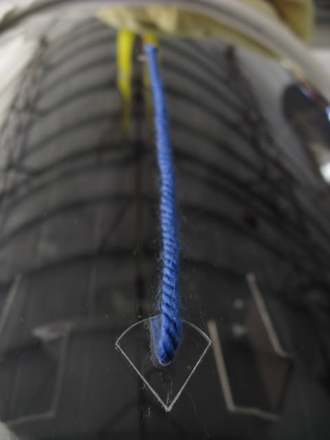 Wollfaden - Yaw String Mk IV (blau)