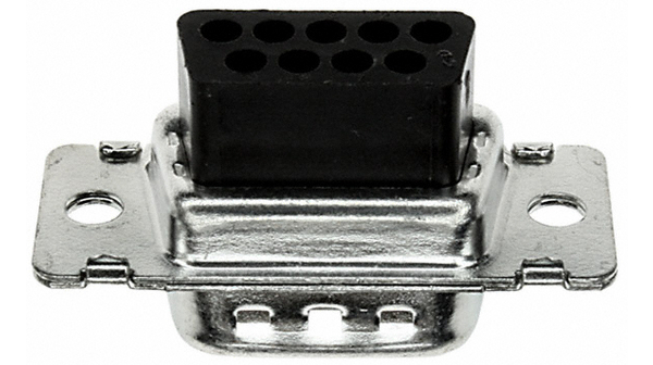 D-SUB 9 Buchsenkörper für Crimpkontakte