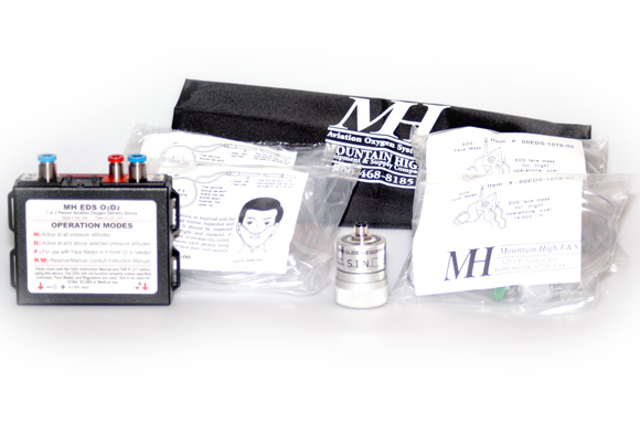 O2D2-2G EDS Zweiplatz Sauerstoffsystem mit Druckminderer US-Norm