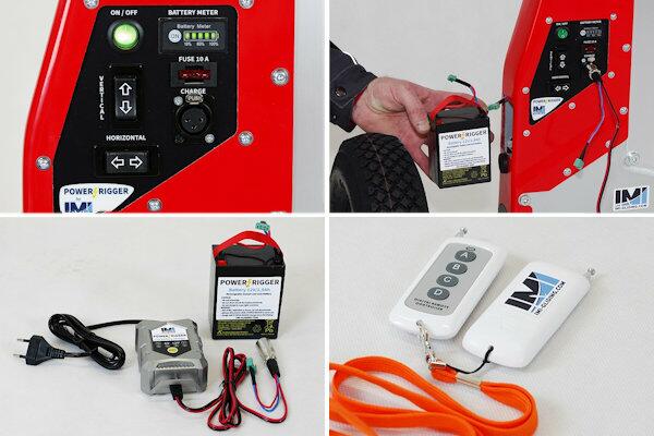 POWER-RIGGER (elektrische Aufrüsthilfe) - Einsitzer