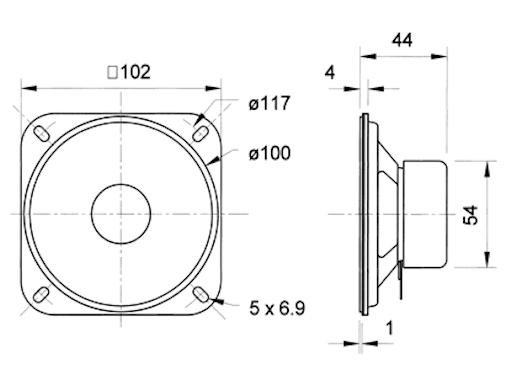Bordlautsprecher für Flugfunk
