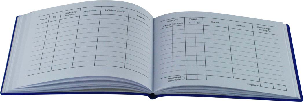 Flugbuch - Ultraleicht-Flieger