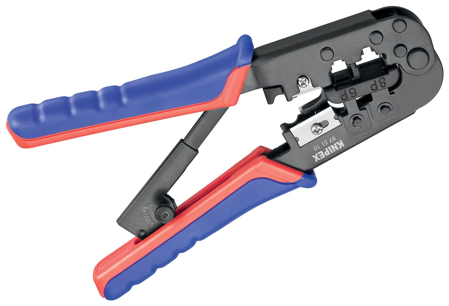 Crimpzange für Westernstecker (RJ45 und RJ12)