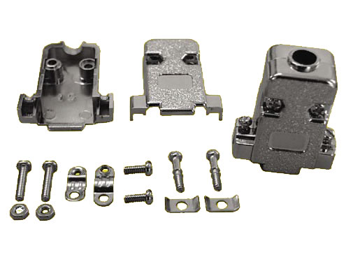 Haube metallisiert für D-SUB 9 / D-SUB 15HD