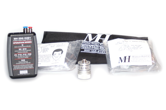 EDS O2D1-2G Sauerstoffsystem Kit mit Druckminderer US-Norm