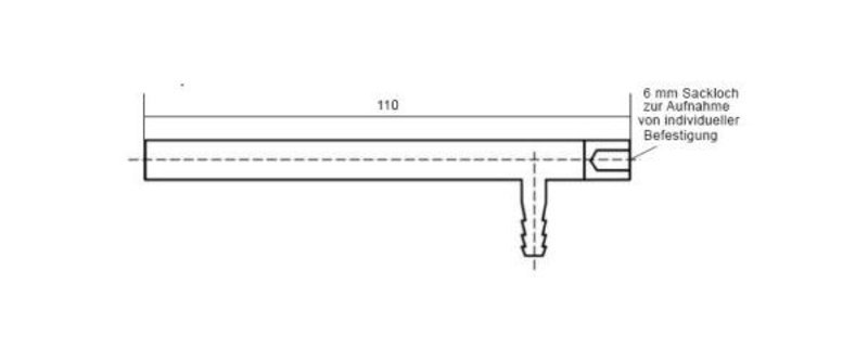 Adapter ST1 (Sonden / Düsen X->ST+ST1)