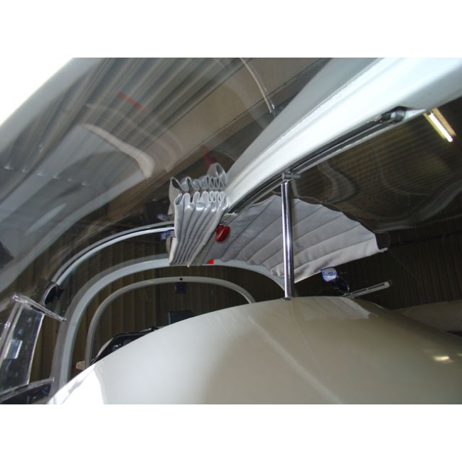 Fly-Tex Cockpitbeschattung Blau